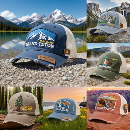 🌄 Adventure Awaits! America’s National Parks Cap Collection 🌲