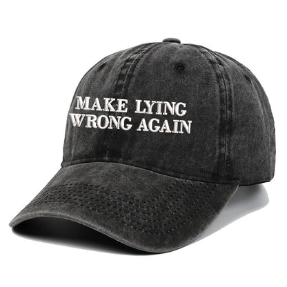 Make Lying Wrong Again Hat