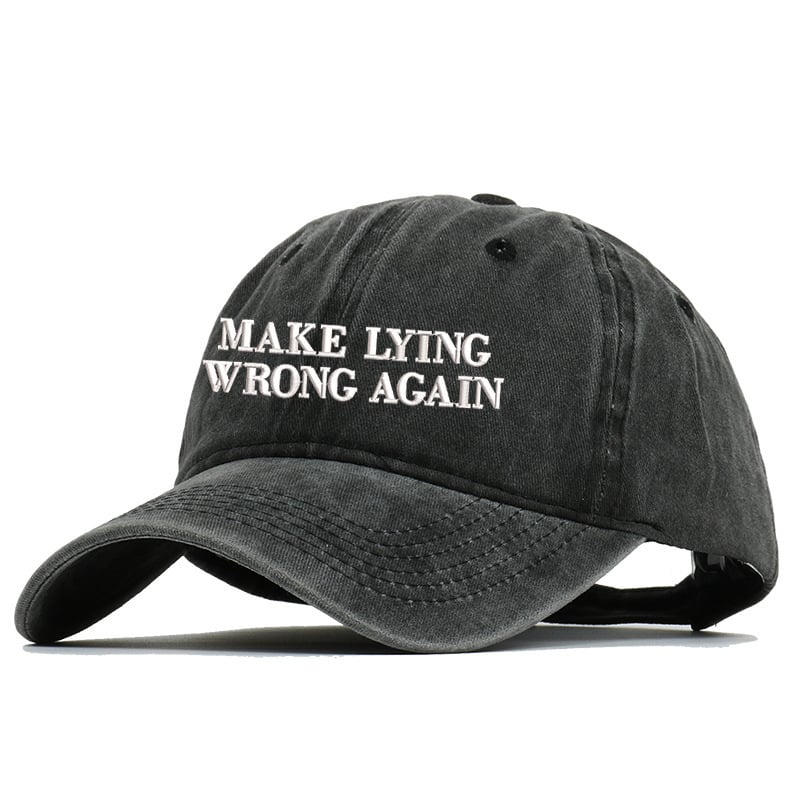 Make Lying Wrong Again Hat
