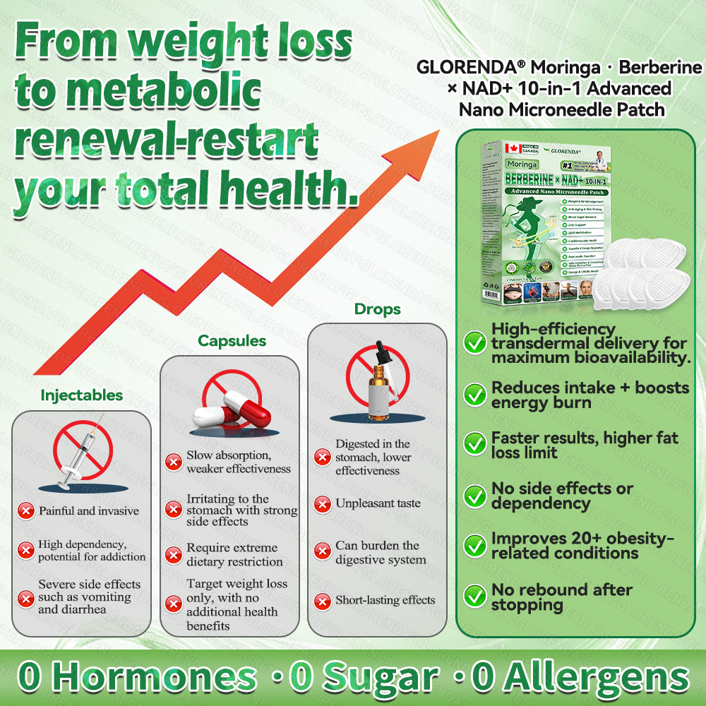 🇨🇦𝑶𝒇𝒇𝒊𝒄𝒊𝒂𝒍 𝑺𝒕𝒐𝒓𝒆  | 💖💖 𝐆𝑳𝑶𝗥𝗘𝗡𝘿𝘼® 𝙈𝒐𝒓𝒊𝒏𝒈𝗮 · 𝗕𝗲𝗿𝗯𝐞𝐫𝐢𝐧𝙚 × 𝙉𝑨𝑫+ 𝟏𝟎-𝙞𝙣-𝟏 𝘼𝒅𝒗𝒂𝒏𝒄𝒆𝐝 𝐍𝐚𝐧𝙤 𝙈𝙞𝙘𝙧𝙤𝙣𝒆𝒆𝒅𝒍𝐞 𝐏𝐚𝐭𝙘𝙝(𝐉𝐮𝐬𝐭 𝐨𝐧𝐜𝐞 𝐚 𝐝𝐚𝐲, 𝐯𝐢𝐬𝐢𝐛𝐥𝐞 𝐜𝐡𝐚𝐧𝐠𝐞𝐬 𝐢𝐧 𝟕 𝐝𝐚𝐲𝐬） ✅ 𝐅𝐨𝐫 𝐨𝐛𝐞𝐬𝐢𝐭𝐲, 🅛🅞🅞🅢🅔 🅢🅚🅘🅝,𝐝𝐢𝐚𝐛𝐞𝐭𝐞𝐬, 𝐬𝐥𝐞𝐞𝐩 𝐚𝐩𝐧𝐞𝐚, 𝐣𝐨𝐢𝐧𝐭 𝐢𝐬𝐬𝐮𝐞𝐬, 𝐚𝐧𝐝 𝐦𝐨𝐫𝐞