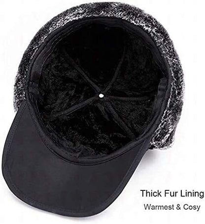 🎁LAST DAY 49% OFF🔥-Thicken Faux Fur Outdoor Sports Hat