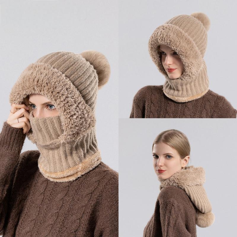 ❄️Winter's Must-Have-Women's 3-in-1 Knitted Hat