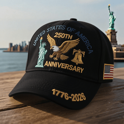 Eagle & Liberty – United States 250th Anniversary Hat