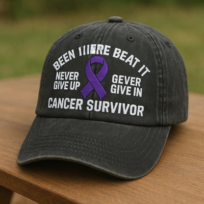 🔥Cancer Survivor Gifts🔥 Cancer Survivor Embroidered Hat