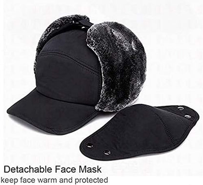 🎁LAST DAY 49% OFF🔥-Thicken Faux Fur Outdoor Sports Hat