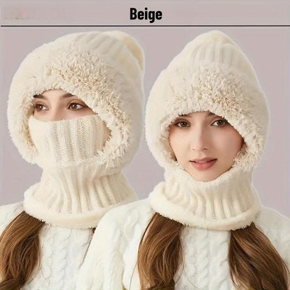 ❄️Winter's Must-Have-Women's 3-in-1 Knitted Hat