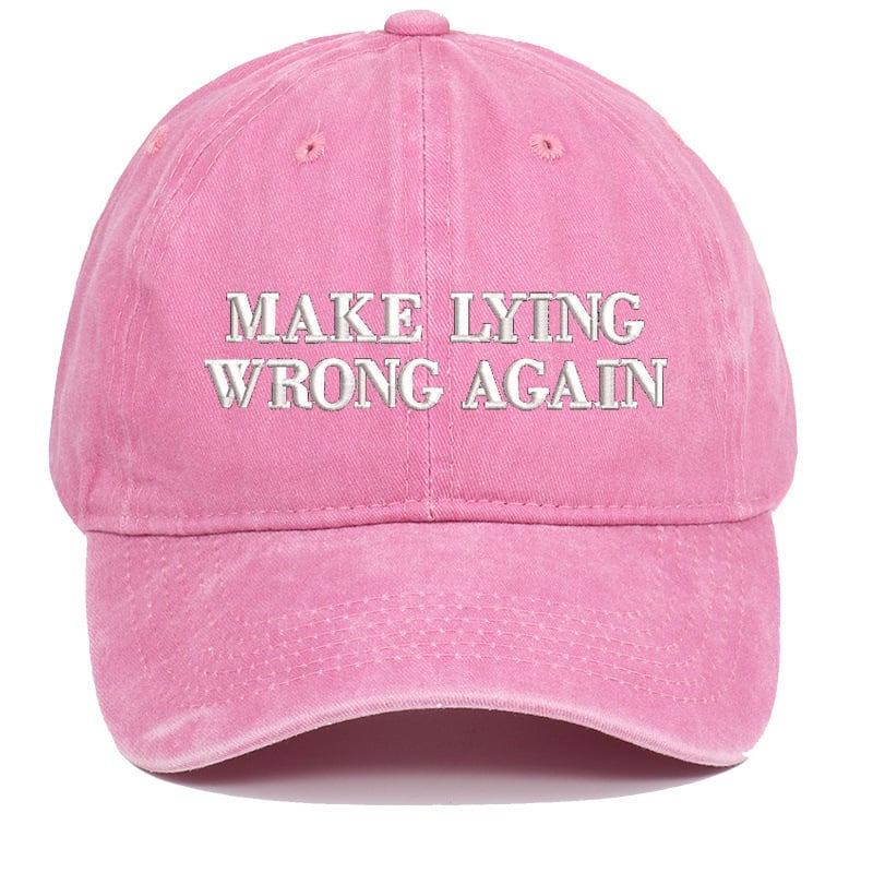 Make Lying Wrong Again Hat