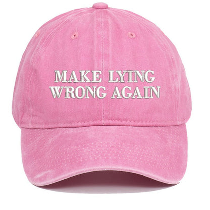 Make Lying Wrong Again Hat