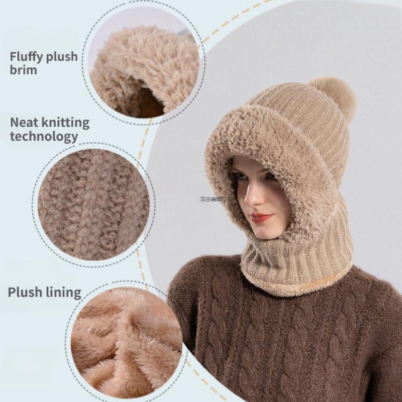 ❄️Winter's Must-Have-Women's 3-in-1 Knitted Hat