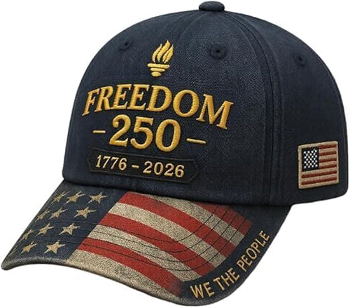 Freedom& Liberty – United States 250th Anniversary Hat