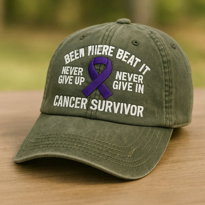 🔥Cancer Survivor Gifts🔥 Cancer Survivor Embroidered Hat