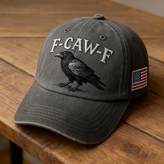 🎄Last Day Only $16.99🐦‍⬛F-CAW-F Crow Hat🎁